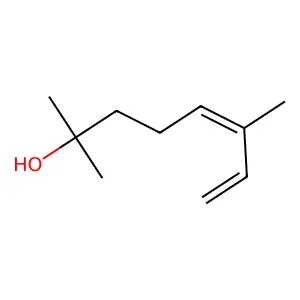 2,6-Dimethyl-5,7-octadien-2-ol structure