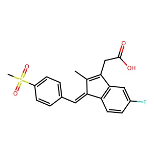 Sulindac sulfone structure