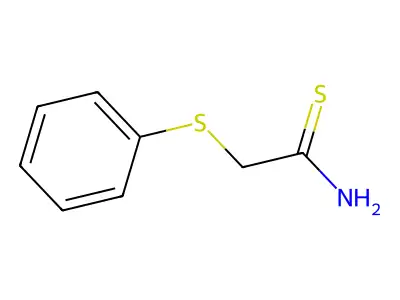 2-(Phenylthio)ethanethioamide structure