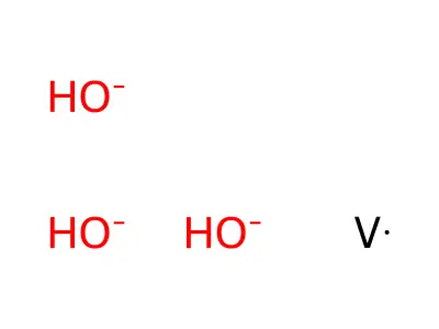 Vanadium;trihydrate structure