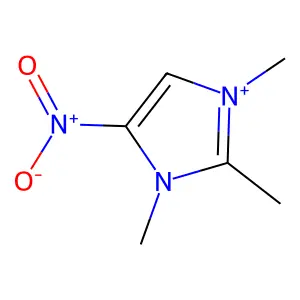 1H-Imidazolium, 4-nitro-1,2,3-trimethyl- structure