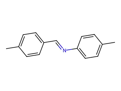 N-(4-Methylbenzylidene)-P-toluidine structure