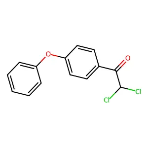 Ethanone, 2,2-dichloro-1-(4-phenoxyphenyl)- structure