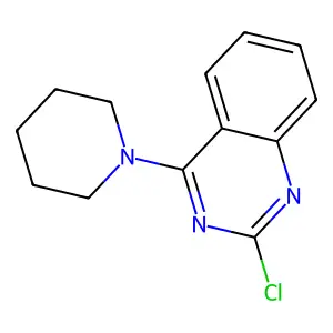 2-Chloro-4-(piperidin-1-yl)quinazoline structure