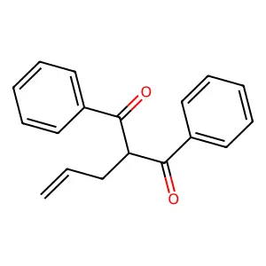 1,3-Diphenyl-2-prop-2-enylpropane-1,3-dione structure