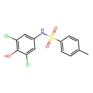 N-(3,5-Dichloro-4-hydroxy-phenyl)-4-methyl-benzenesulfonamide structure