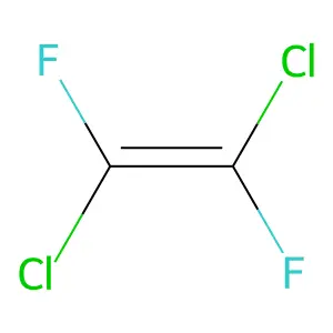 Dichlorodifluoroethene structure