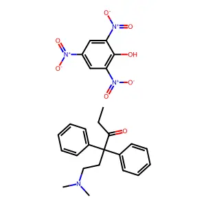 Normethadone picrate structure