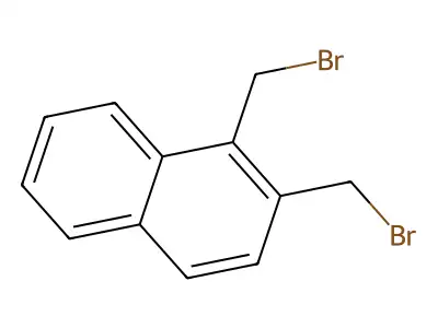 1,2-Bis(bromomethyl)naphthalene structure