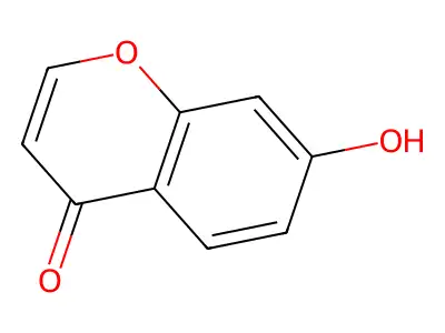 7-Hydroxy-4-benzopyrone structure