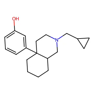 环丙法朵 structure