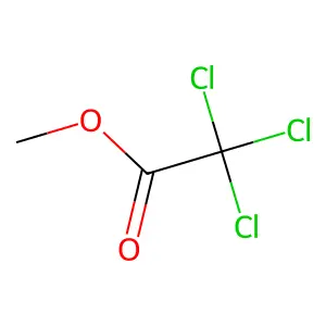三氯乙酸甲酯 structure