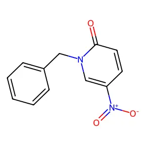 1-Benzyl-5-nitropyridin-2(1H)-one structure
