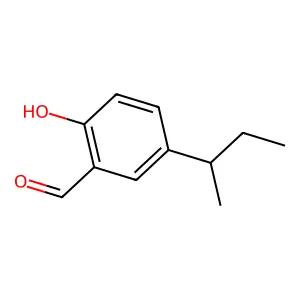 5-(丁-2-基)-2-羟基苯甲醛 structure