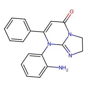 8-(2-Aminophenyl)-7-phenyl-2,3-dihydroimidazo[1,2-a]pyrimidin-5-one structure