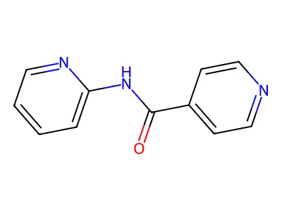 N-(Pyridin-2-yl)isonicotinamide structure