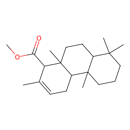 Methyl 8,13-dimethylpodocarp-12-ene-14-carboxylate structure