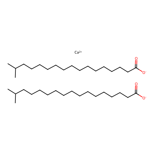 Calcium isostearate structure
