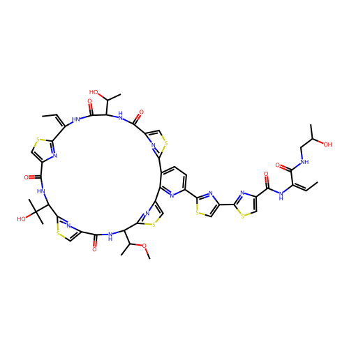 Thiocillin II structure