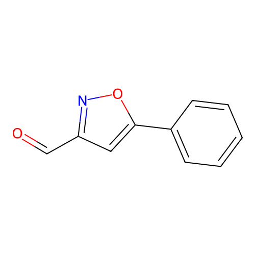 5-Phenylisoxazole-3-carboxaldehyde structure