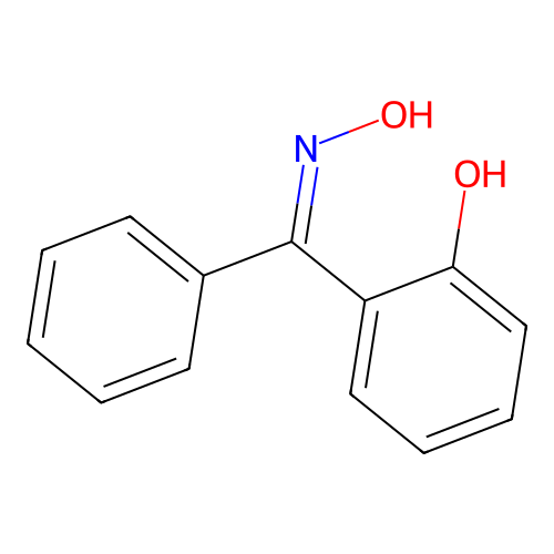 2-Hydroxybenzophenone oxime structure