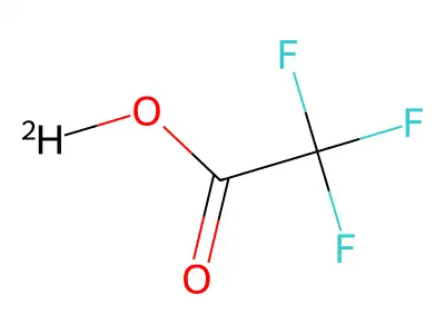 三氟乙酸-d structure