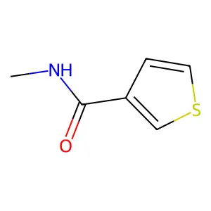 N-methylthiophene-3-carboxamide structure
