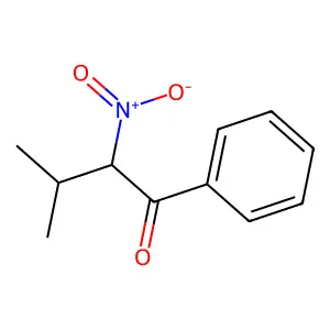 1-Butanone, 3-methyl-2-nitro-1-phenyl- structure