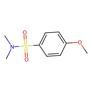 4-methoxy-N,N-dimethylbenzenesulfonamide structure