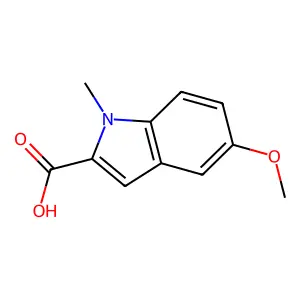 5-Methoxy-1-methyl-1H-indole-2-carboxylic acid structure