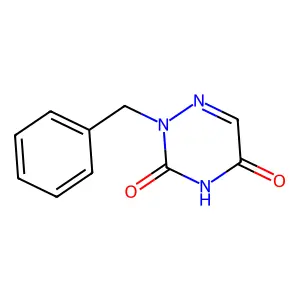 2-benzyl-1,2,4-triazine-3,5-dione structure