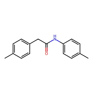 N,2-bis(4-methylphenyl)acetamide structure