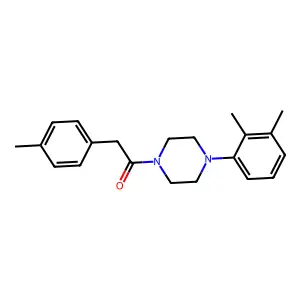 1-[4-(2,3-Dimethylphenyl)piperazin-1-yl]-2-(4-methylphenyl)ethanone structure