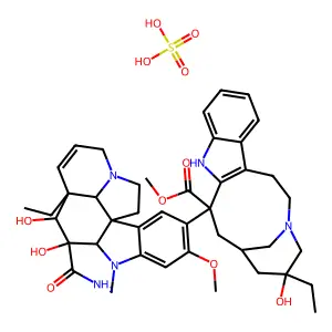 硫酸长春地辛 structure