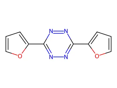 3,6-Bis(furan-2-yl)-1,2,4,5-tetrazine structure