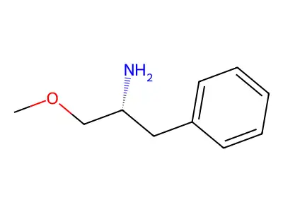 1-Methoxy-3-phenylpropan-2-amine structure