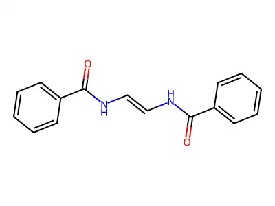 Benzamide,n,n-1,2-ethenediylbis- structure