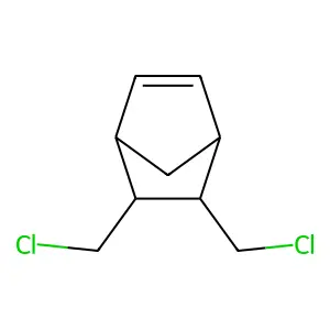Bicyclo[2.2.1]hept-2-ene, 5,6-bis(chloromethyl)- structure