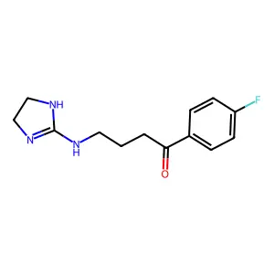 Butyrophenone, 4'-fluoro-4-(2-imidazolin-2-yl)amino- structure