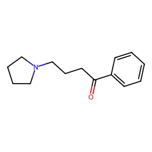 Butyrophenone, 4-(1-pyrrolidinyl)- structure