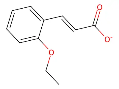 3-(2-Ethoxyphenyl)-2-propenoic acid structure