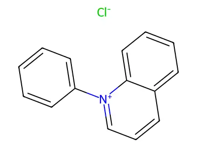 1-Phenylquinolin-1-ium structure