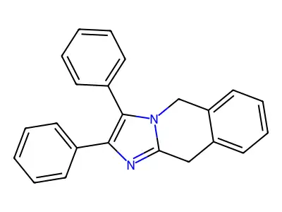 Imidazo(1,2-b)isoquinoline, 5,10-dihydro-2,3-diphenyl- structure