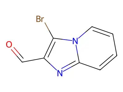 3-Bromoimidazo[1,2-a]pyridine-2-carbaldehyde structure