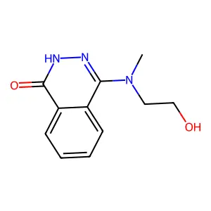 4-((2-Hydroxyethyl)(methyl)amino)phthalazin-1(2H)-one structure