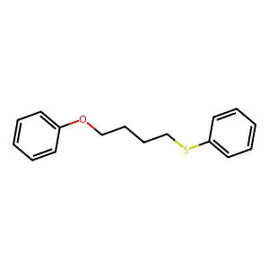 1-Phenoxy-4-phenylthio-butane structure
