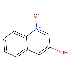 3-Hydroxyquinoline N-oxide structure