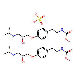 帕马洛尔硫酸盐 structure