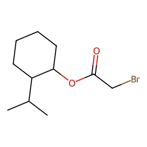 2-(Propan-2-yl)cyclohexyl bromoacetate structure