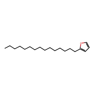 2-Pentadecylfuran structure
